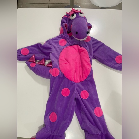 Rubies Teagan The Dragon Purple & Pink Costume Size 2T (18 Months) EUC - Picture 3 of 4